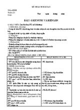 Giáo án môn Tiếng Việt Lớp 2 - Tuần 21 (Bộ sách Kết nối tri thức với cuộc sống)
